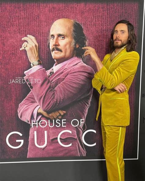 jared leto in gucci|paolo Gucci house of.